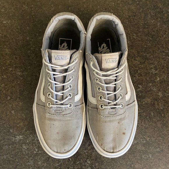 Vans Old Skool 'Drizzle Blue' -Size 8.5 - Picture 6 of 11